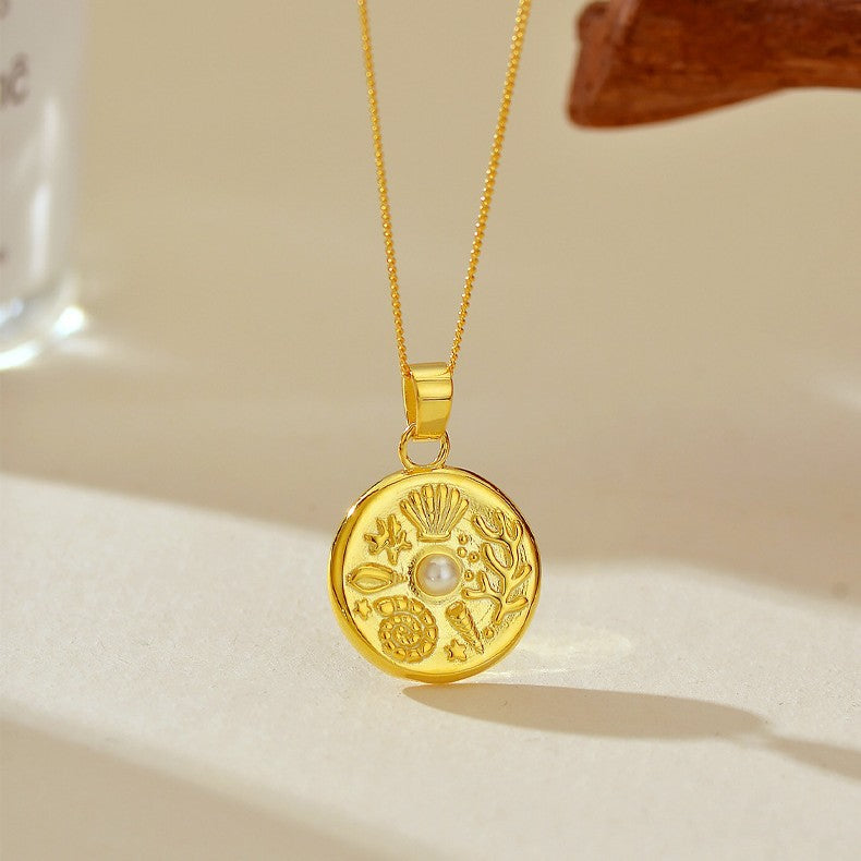 JUSSAN Pendant Luxe Sterling Silver Necklace