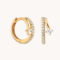 JUSSAN Minimal Luxe Sterling Silver Earrings