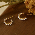 JUSSAN Minimal Sterling Silver Earrings
