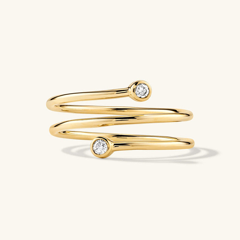 JUSSAN Pave Luxe Sterling Silver Ring