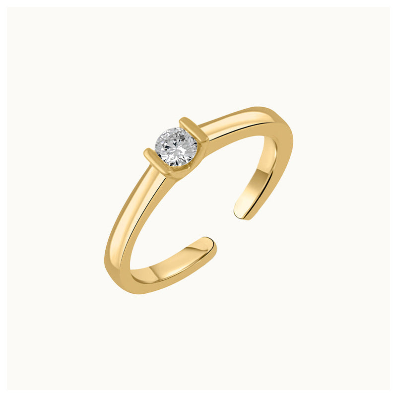 JUSSAN Minimal Luxe Sterling Silver Ring