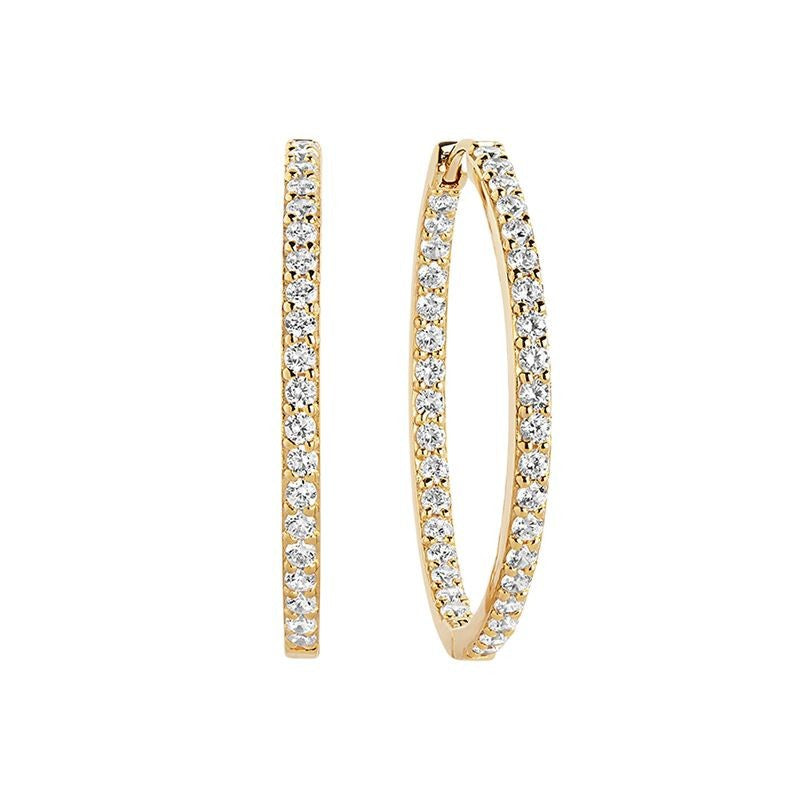 JUSSAN Pave Ear Cuff Sterling Silver Earrings