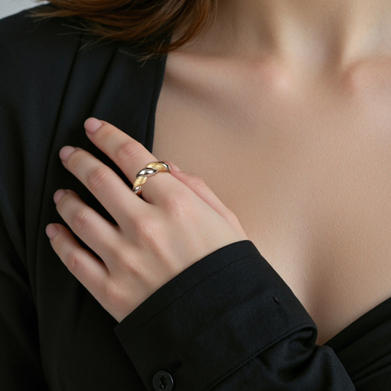 JUSSAN Floral Luxe Sterling Silver Ring