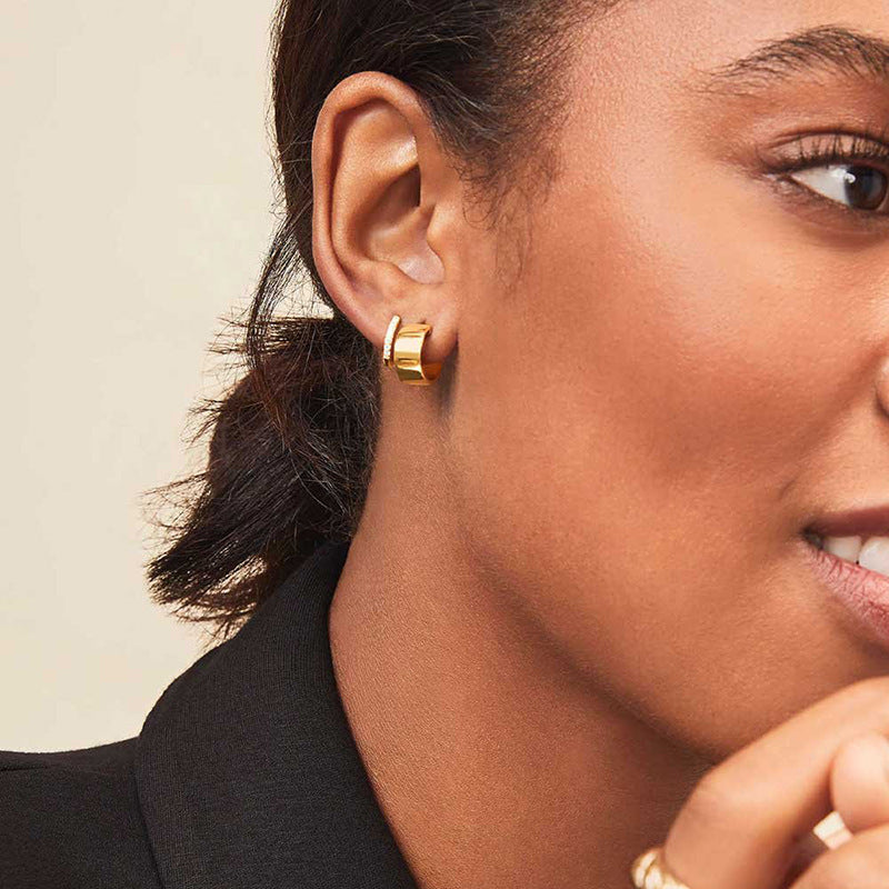 JUSSAN Minimal Luxe Sterling Silver Earrings