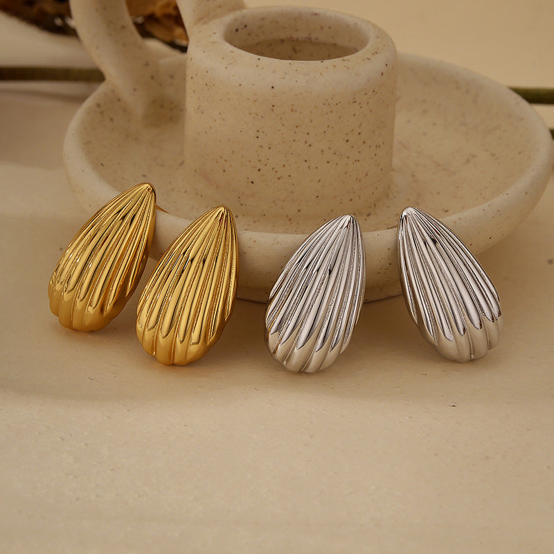 JUSSAN Minimal Sterling Silver Earrings