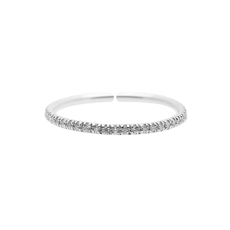 JUSSAN Minimal Luxe Sterling Silver Ring