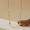 JUSSAN Heart Minimal Sterling Silver Necklace