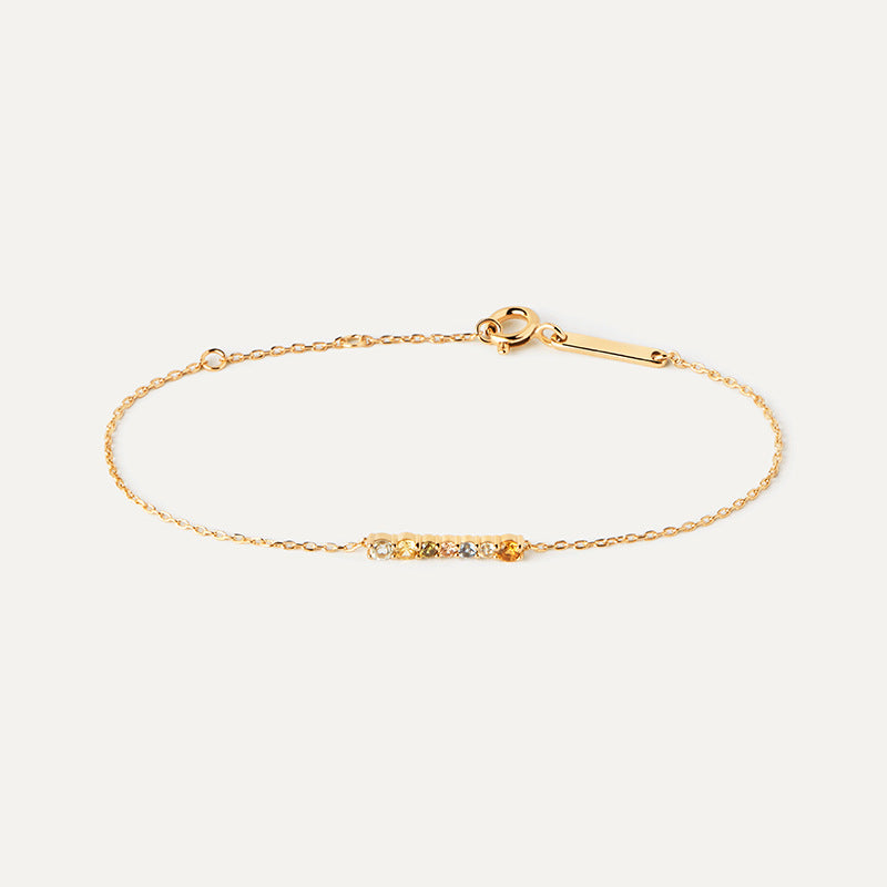 JUSSAN Pave Minimal Luxe Sterling Silver Bracelet