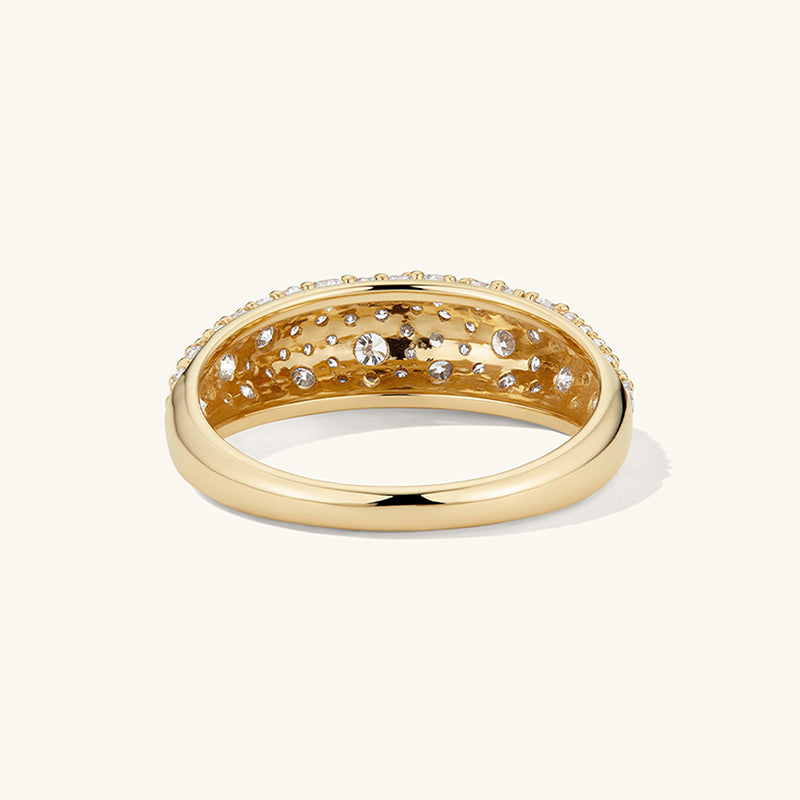 JUSSAN Pave Luxe Sterling Silver Ring