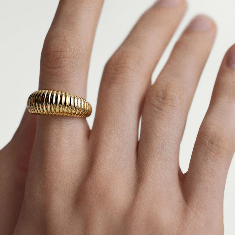 JUSSAN Modern Sterling Silver Ring