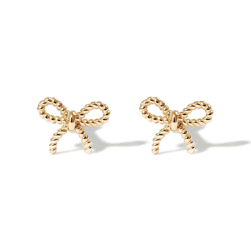 JUSSAN Butterfly Floral Sterling Silver Earrings