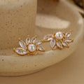 JUSSAN Pave Luxe Sterling Silver Earrings