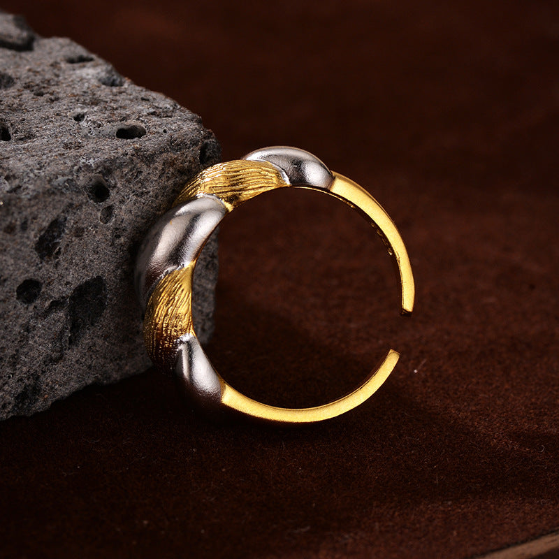 JUSSAN Floral Luxe Sterling Silver Ring
