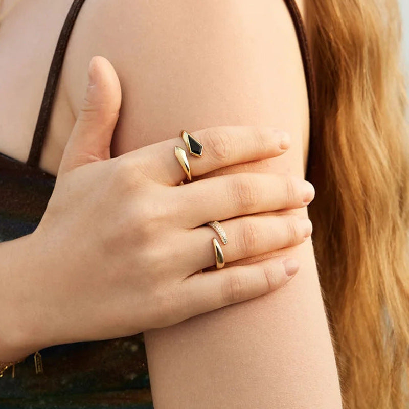 JUSSAN Pave Luxe Sterling Silver Ring