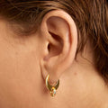 JUSSAN Pave Luxe Sterling Silver Earrings