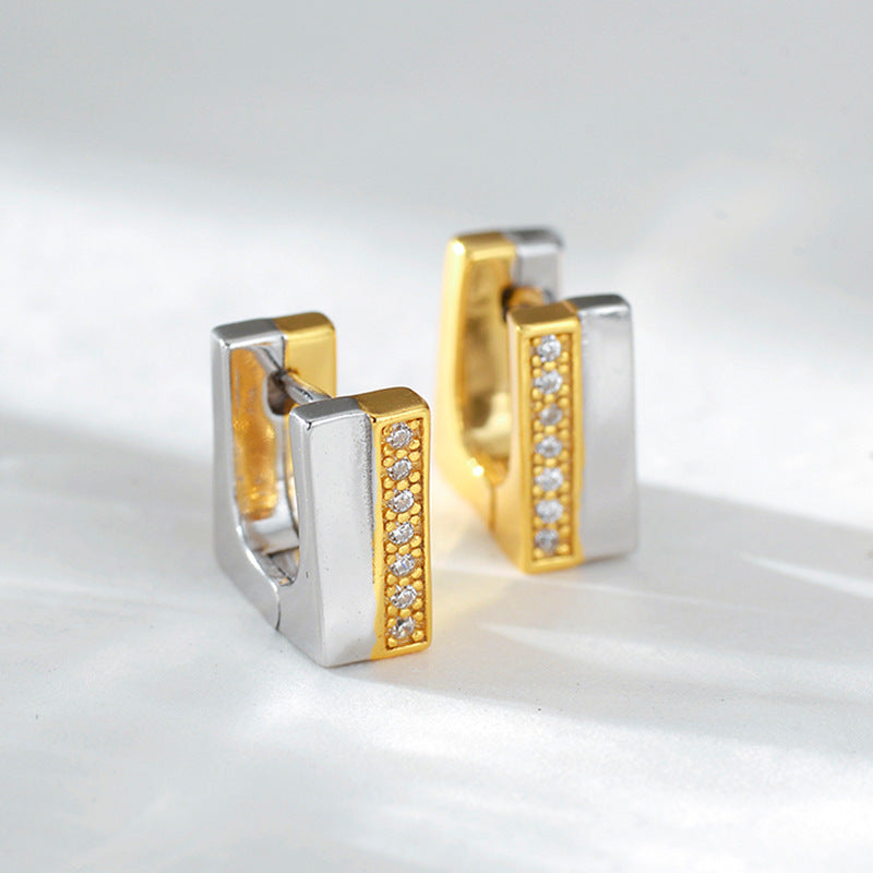 JUSSAN Minimal Luxe Sterling Silver Earrings
