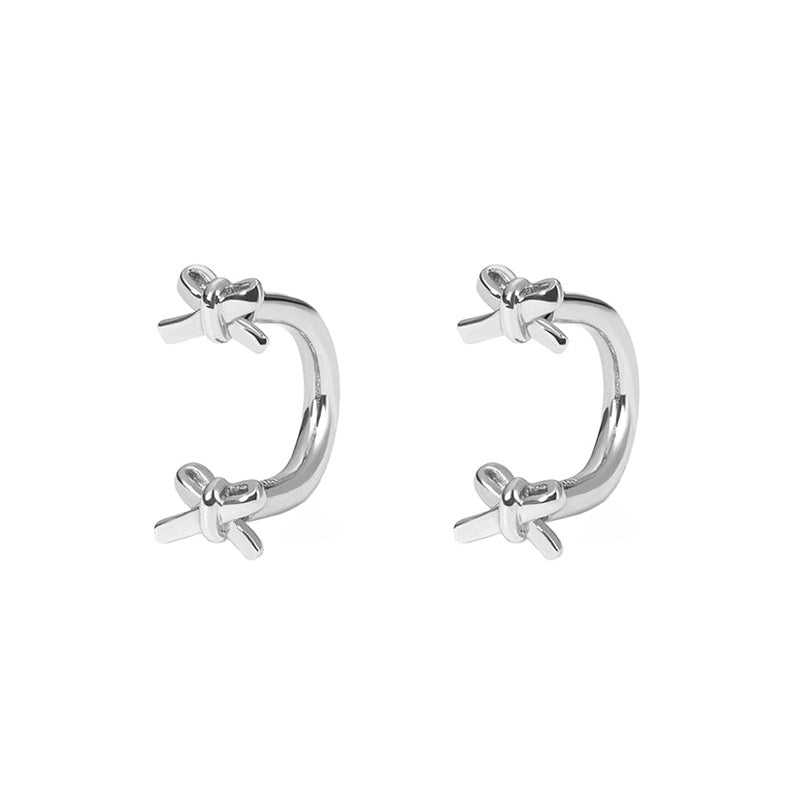JUSSAN Butterfly Luxe Sterling Silver Earrings