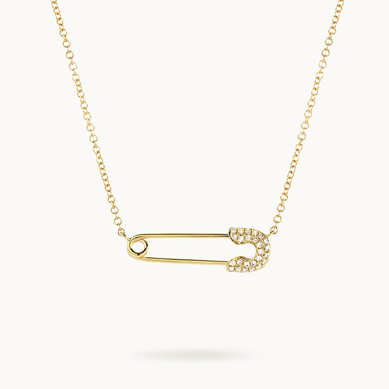 JUSSAN Pave Luxe Sterling Silver Necklace