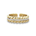 JUSSAN Pave Luxe Sterling Silver Ring