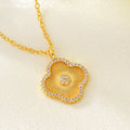 JUSSAN Clover Luxe Sterling Silver Necklace