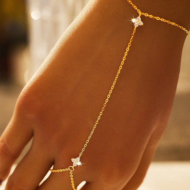 JUSSAN Starlight Minimal Sterling Silver Bracelet
