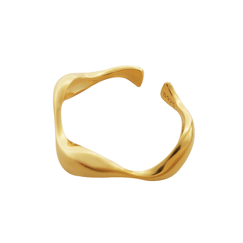 JUSSAN Minimal Sterling Silver Ring