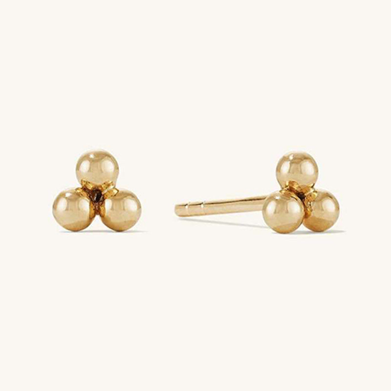 JUSSAN Minimal Sterling Silver Earrings