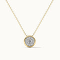 JUSSAN Pave Minimal Luxe Sterling Silver Necklace