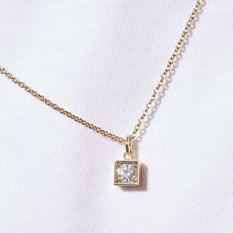 JUSSAN Minimal Luxe Sterling Silver Necklace