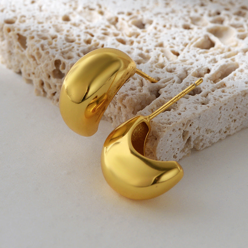 JUSSAN Teardrop Sterling Silver Earrings
