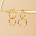 JUSSAN Pave Minimal Luxe Sterling Silver Earrings
