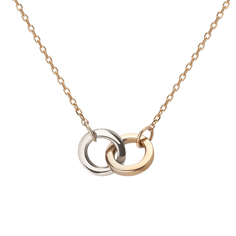 JUSSAN Minimal Silver Necklace