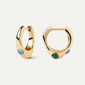JUSSAN Pave Luxe Sterling Silver Earrings