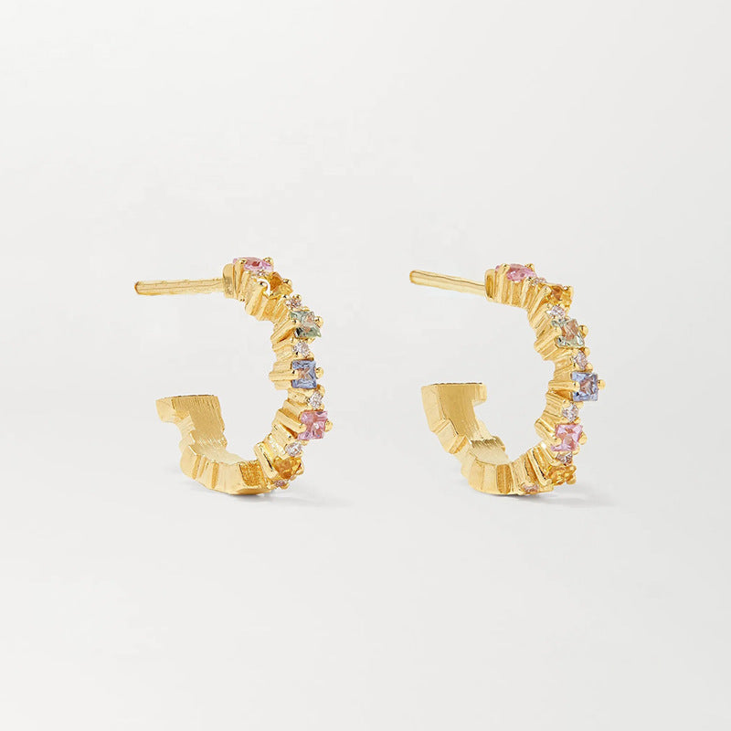 JUSSAN Minimal Luxe Silver Earrings
