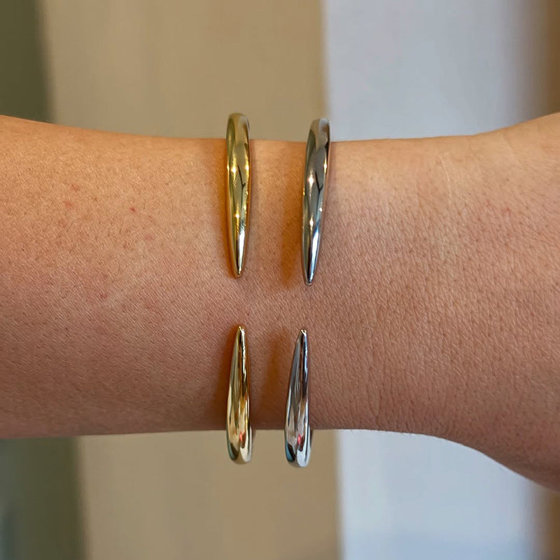 JUSSAN Hoop Sterling Silver Bracelet