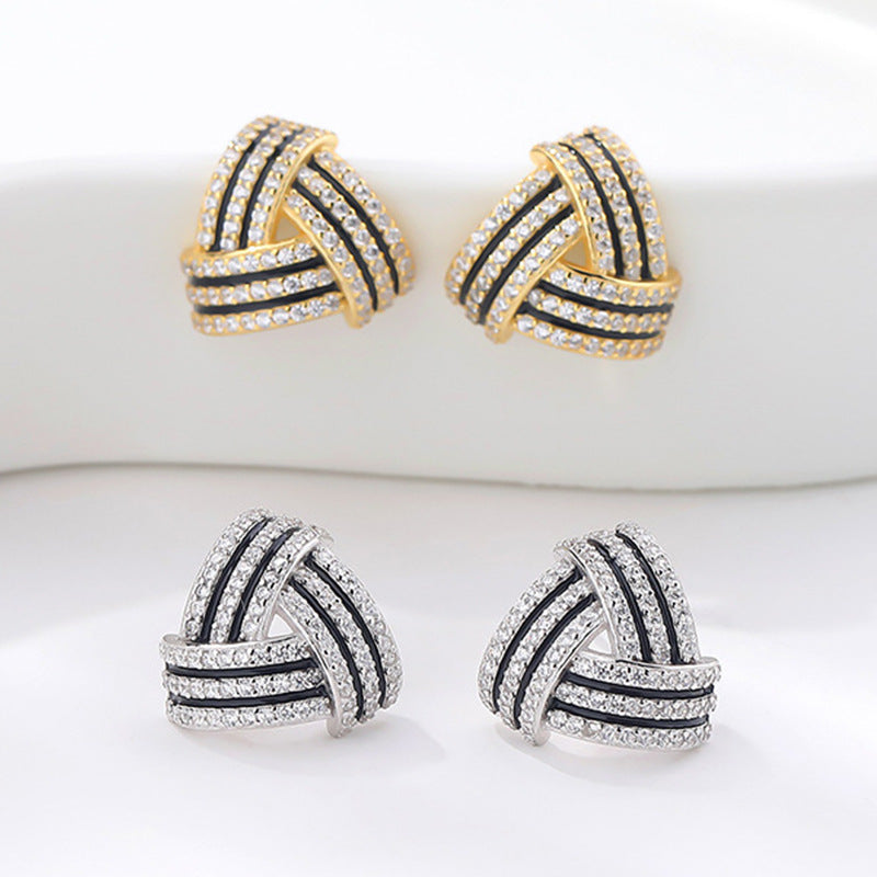 JUSSAN Luxe Sterling Silver Earrings