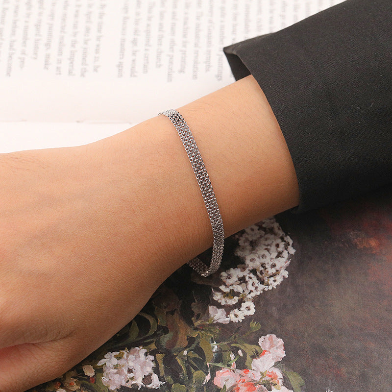 JUSSAN Luxe Sterling Silver Bracelet