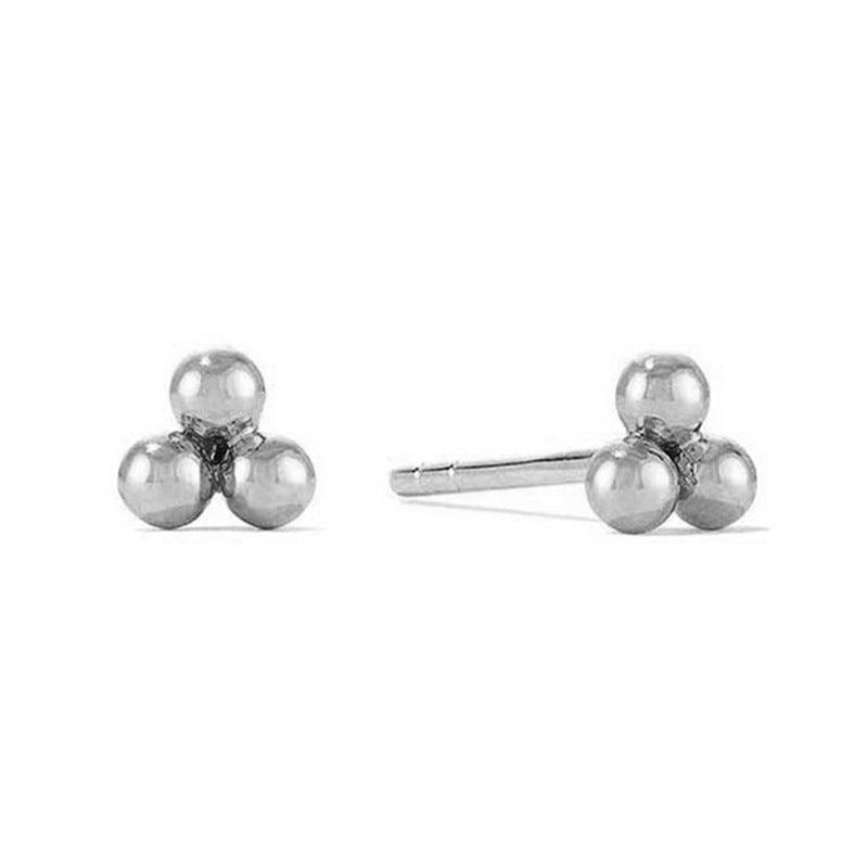 JUSSAN Minimal Sterling Silver Earrings
