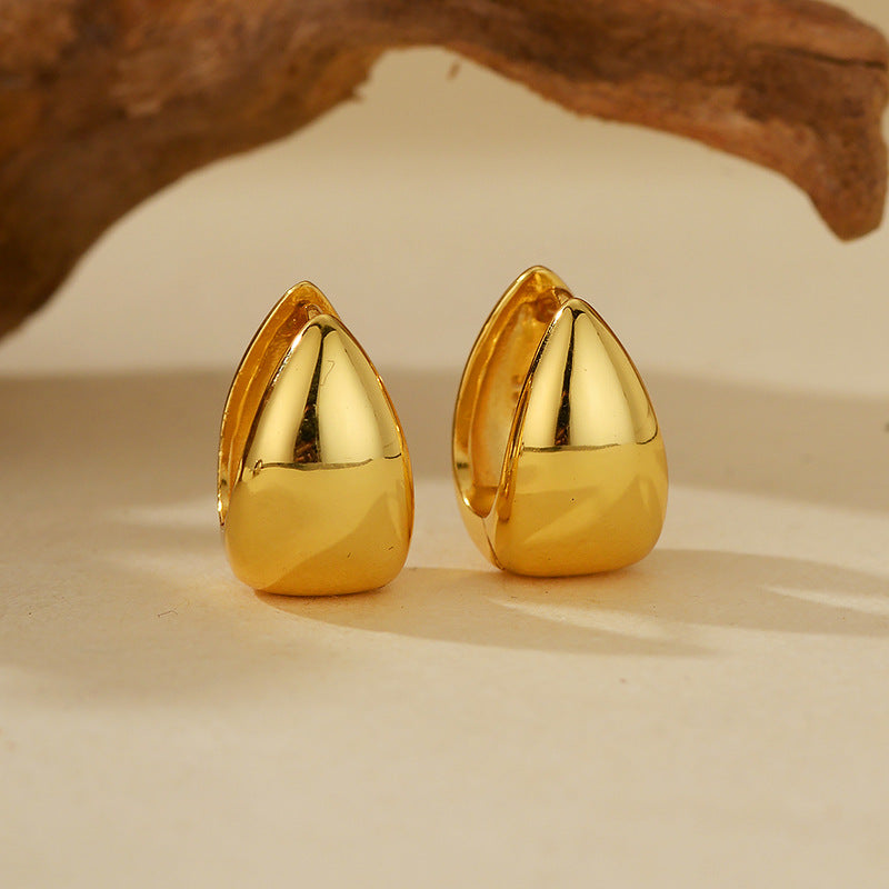 JUSSAN Geometric Ear Cuff Sterling Silver Earrings