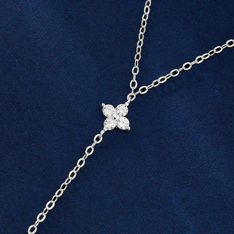 JUSSAN Starlight Minimal Sterling Silver Bracelet