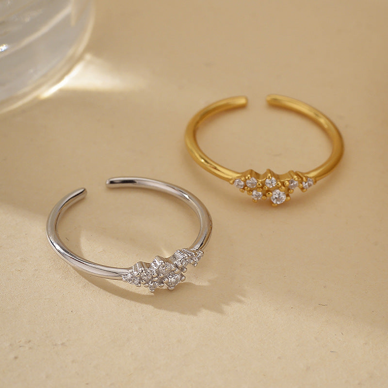 JUSSAN Minimal Sterling Silver Ring