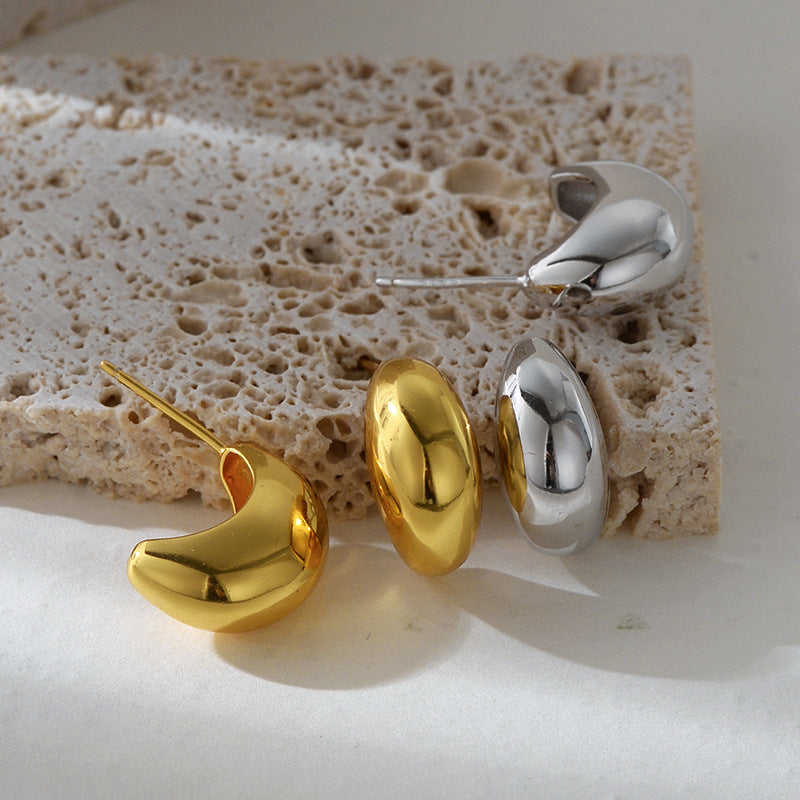 JUSSAN Teardrop Sterling Silver Earrings