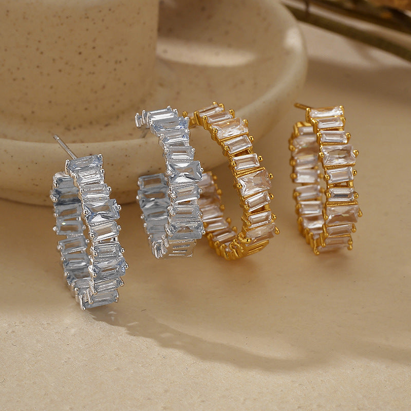 JUSSAN Luxe Sterling Silver Earrings