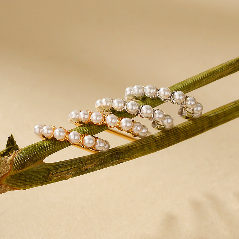 JUSSAN Minimal Sterling Silver Earrings