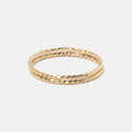 JUSSAN Hoop Minimal Sterling Silver Ring