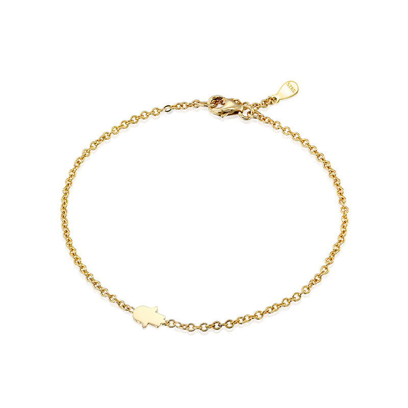 JUSSAN Geometric Minimal Luxe Sterling Silver Bracelet