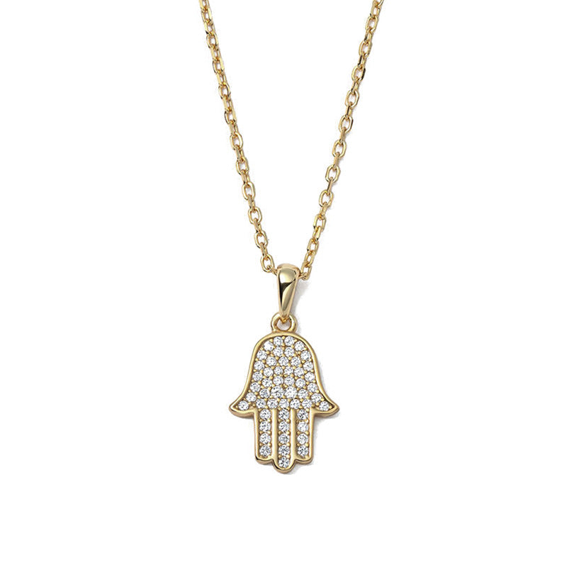 JUSSAN Pave Luxe Sterling Silver Necklace