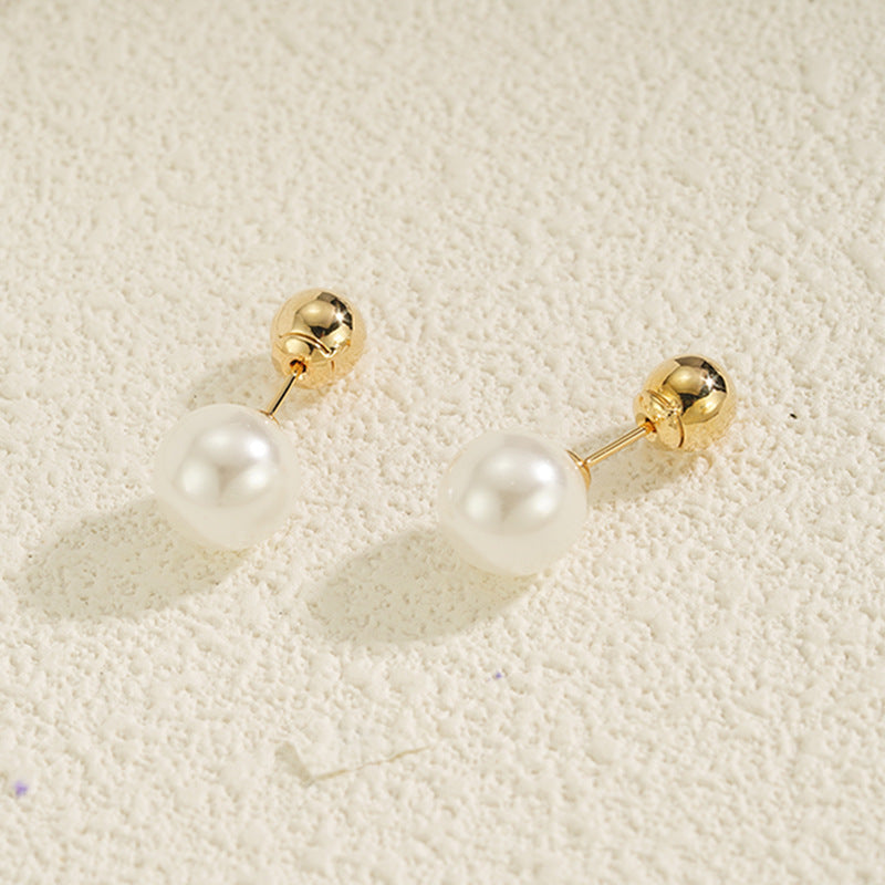 JUSSAN Minimal Sterling Silver Earrings