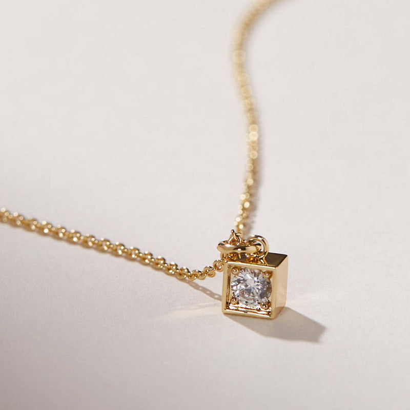 JUSSAN Minimal Luxe Sterling Silver Necklace