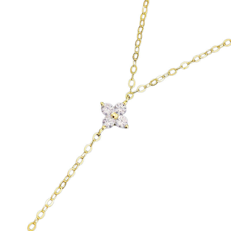 JUSSAN Starlight Minimal Sterling Silver Bracelet